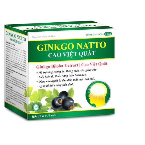 Ginkgo Natto Cao Việt Quất Rostex (H/100v) (Xanh)