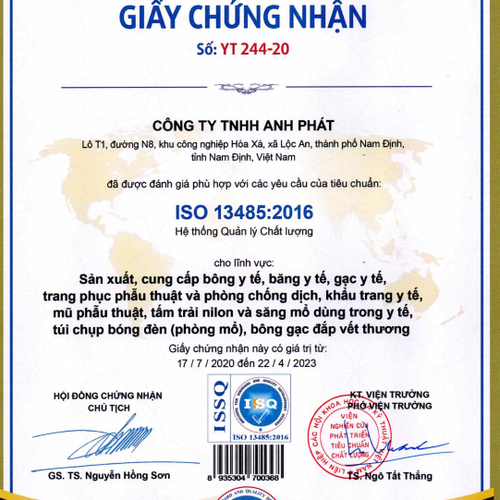 Bông Y Tế Cắt Miếng 3cm X 3cm Apha Anh Phát (G/100gr)