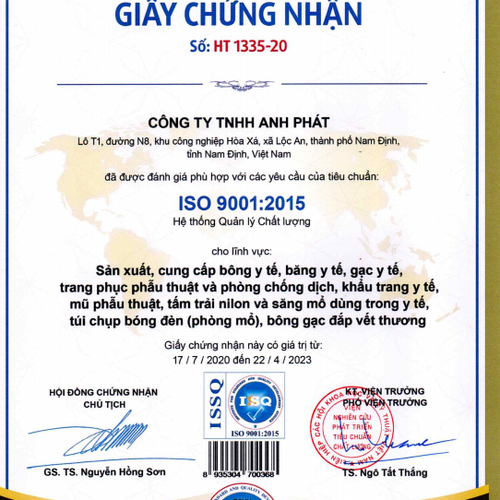 Bông Y Tế Cắt Miếng 3cm X 3cm Apha Anh Phát (G/100gr)