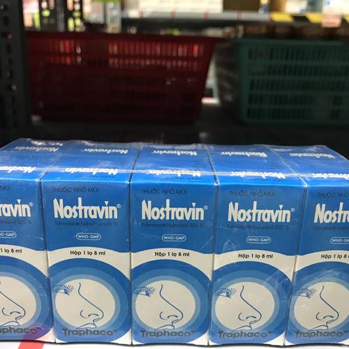 Nostravin 0,05% (Xylometazolin) Traphaco (Lốc/10c/8ml)