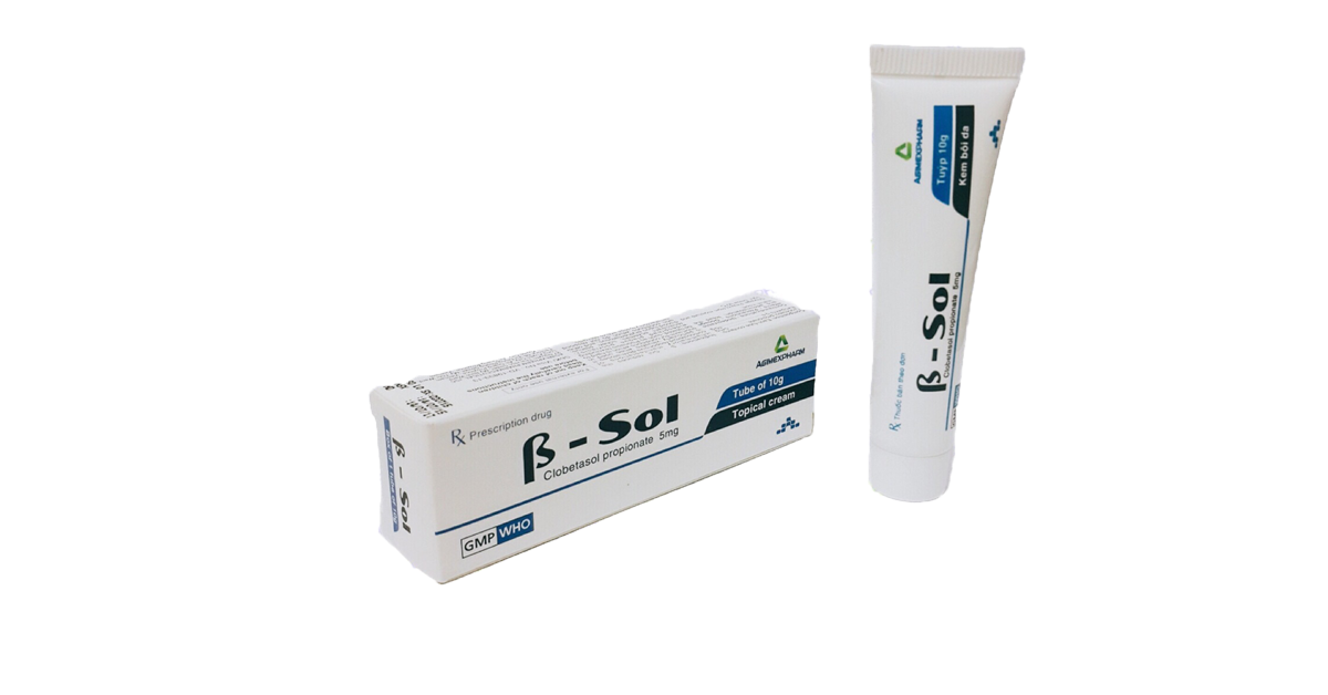 B-Sol (Clobetasol) Agimexpharm (Tuýp/10g)