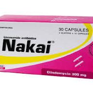 Nakai (Clindamycin) 300mg Davipharm (H/30v)