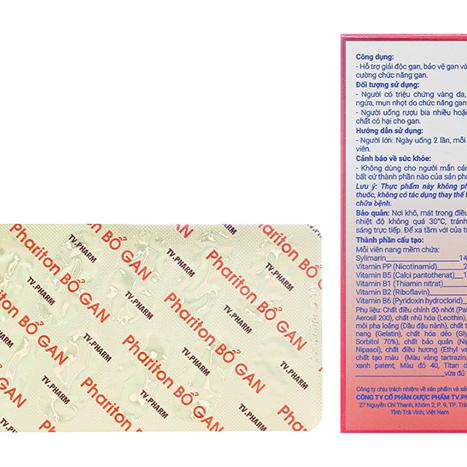 Phariton Bổ Gan TV.Pharm (H/30v)