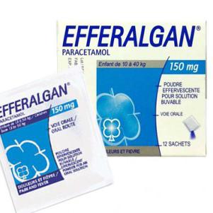 Efferalgan 150mg gói (Paracetamol)  Bristol (H/12 gói)