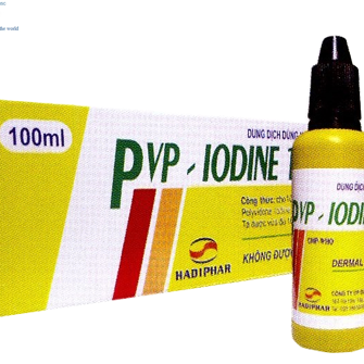 PVP-Iodine (Povidon iod) Hadiphar (C/100ml)