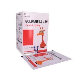 Goldampill 125 (Cefdinir) US Pharma (H/14g/2.5gr)