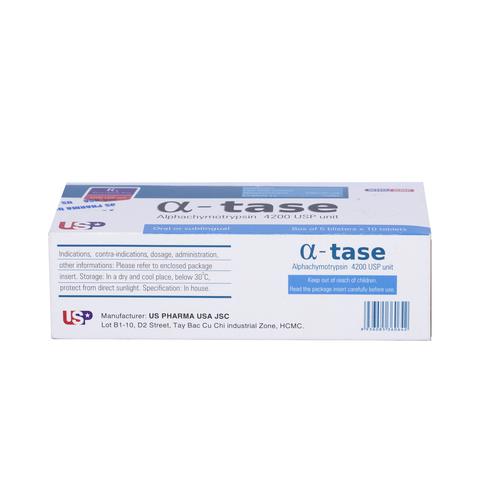 Α-Tase (Alphachymotrypsin) 4200 US Pharma (H/50v)