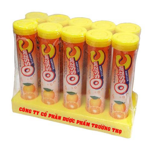 Sủi Ossizan Vitamin C Trường Thọ (Lốc/10t/20v)