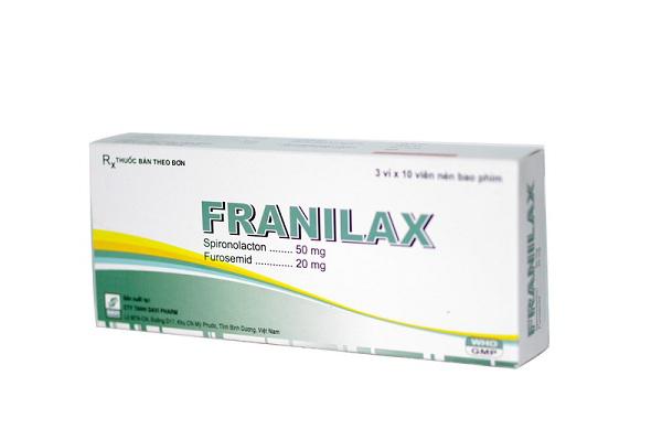 Franilax 50mg/20mg (Spironolacton, Furosemid) Davi (H/30v)