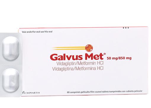 Galvus Met 50mg/850mg (Vildagliptin, Metformin) Novartis (H/60v)