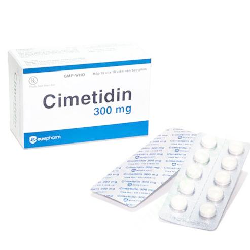 Cimetidin 300mg Euvipharm (H/100v)