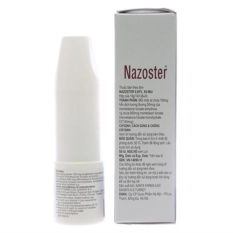 Nazoster 0,05% (Mometason) Santa (H/18gr)