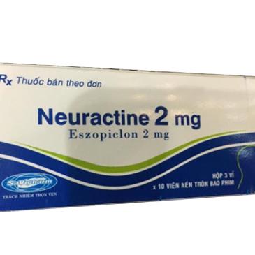 Neuractine 2mg (Eszopiclon) Savi (H/30v)