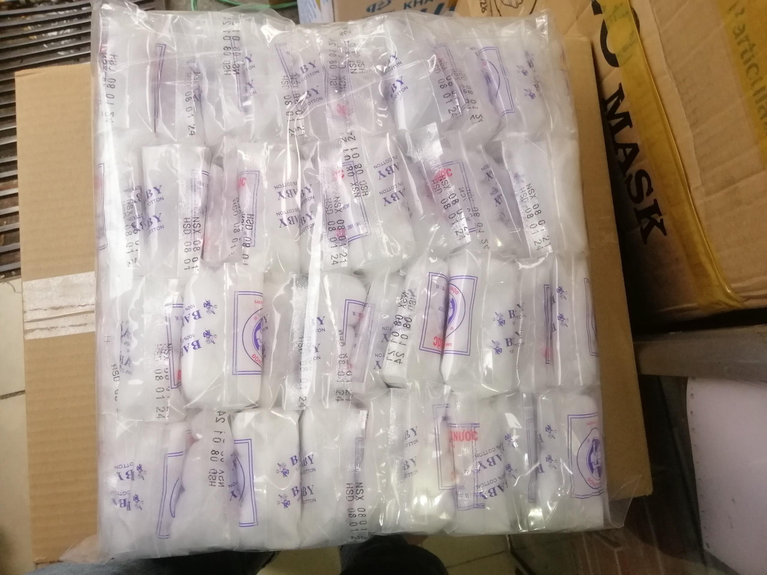 Bông Y Tế Baby 5gr (Bịch/40gói)
