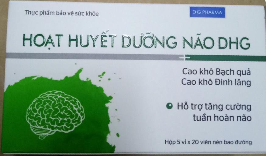 Hoạt Huyết Dưỡng Não DHG (H/100v)