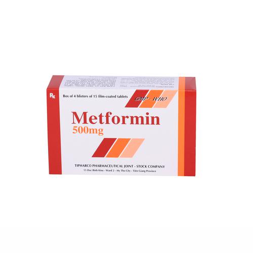 Metformin 500mg Tipharco (H/60v)
