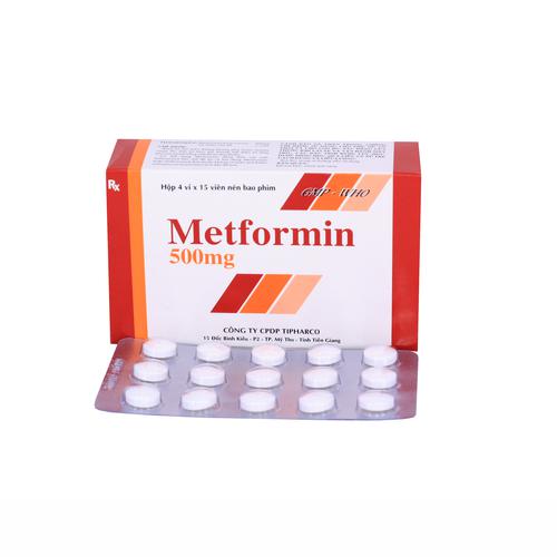 Metformin 500mg Tipharco (H/60v)