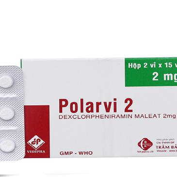 Polarvi 2 (Dexchlorpheniramine) Vidipha (Lốc/10h/30v)
