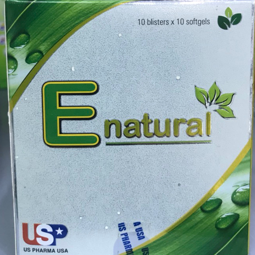 E Natural Xanh US Pharma (H/100v)
