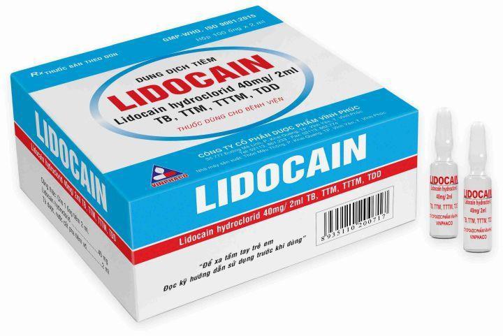 Lidocain 40mg/2ml Vinphaco (H/100 Ống /2ml)