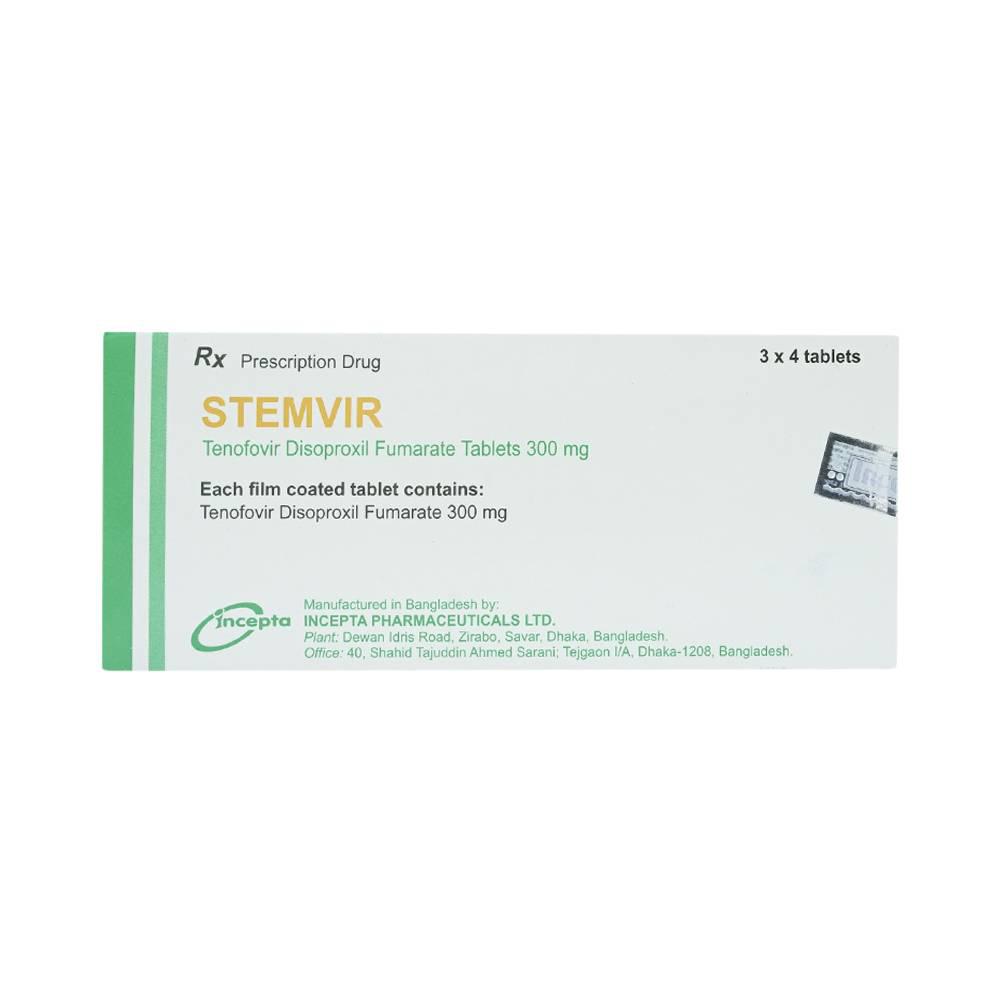 Stemvir (Tenofovir) 300mg Incepta (H/12v)