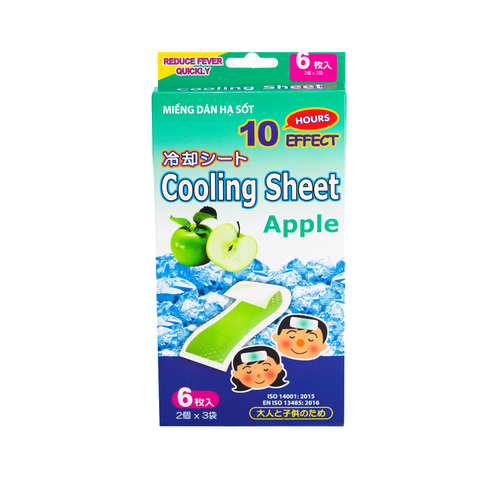 Dán Hạ Sốt Cooling Sheet Apple Tanaphar (H/6m)