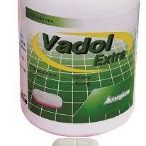 Vadol Extra (Paracetamol, Cafein) Vacopharm (C/200v)