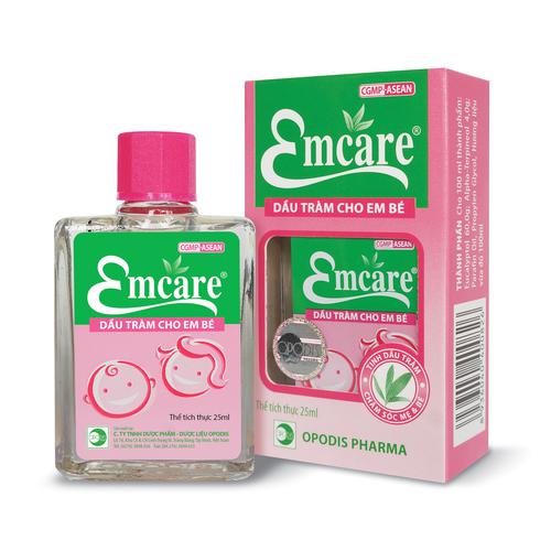 Dầu Tràm Emcare Opodis (Lốc/5chai/25ml)