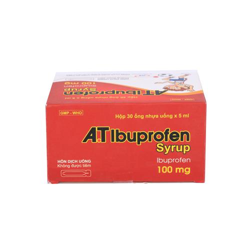 A.T (Ibuprofen) Syrup 100mg An Thiên (H/30o/5ml)