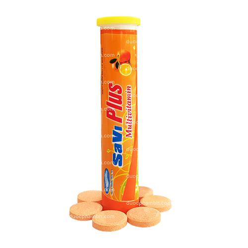 Saviplus Multivitamin (Tuýp/20v)_Sủi (Lốc 10 Tuýp)