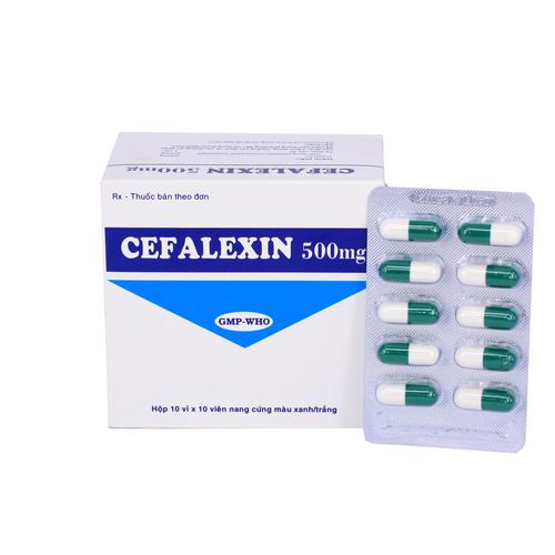 Cefalexin 500mg Tipharco (H/100v)