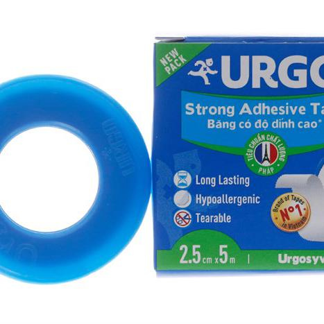 Băng Keo Lụa Urgo Strong Adhesive Tape 2.5cmx5m (Cuộn)