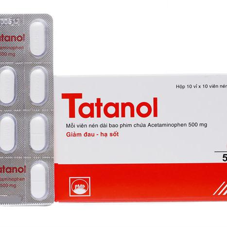 Tatanol 500mg (Acetaminophen) Pymepharco (H/100v)