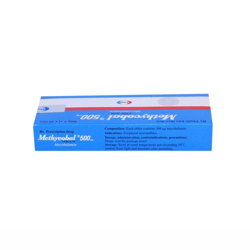 Methycobal 500mcg (Mecobalamin) Eisai (H/30v)