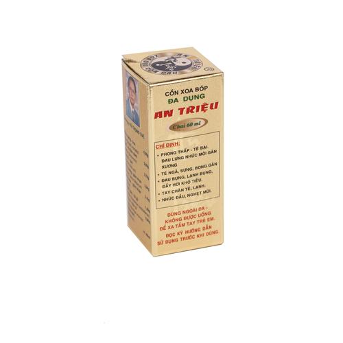 Cồn Xoa Bóp Đa Dụng An Triệu (Lốc/10chai/60ml)