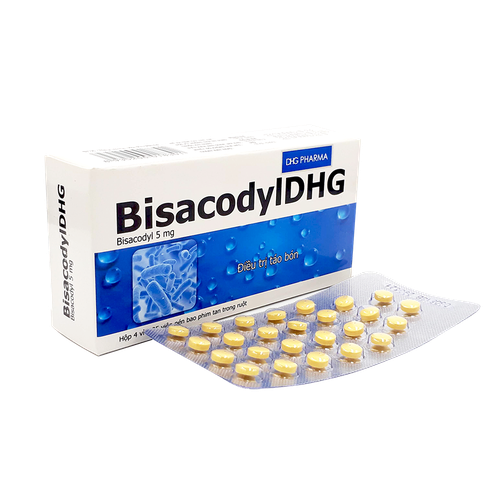 Bisacodyl DHG 5mg (Hộp/100v)