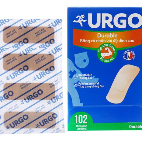 Băng Cá Nhân Vải Độ Dính Cao Urgo Durable (H/102m)
