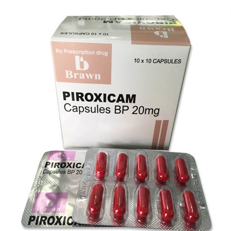 Piroxicam Capsules BP 20mg Brawn (H/100v)