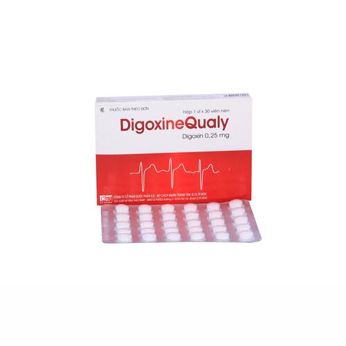 Digoxine Qualy 0.25mg (Digoxin) DP 3/2 (H/30v)