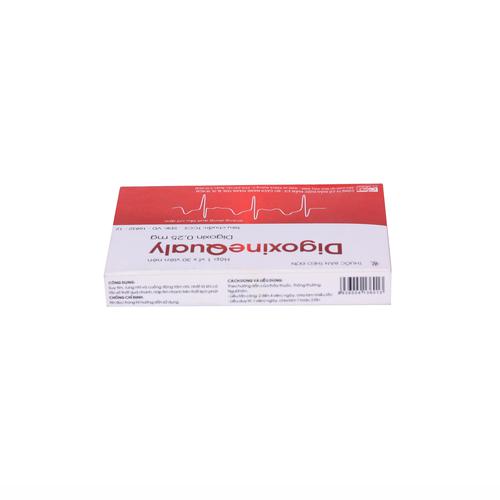 Digoxine Qualy 0.25mg (Digoxin) DP 3/2 (H/30v)