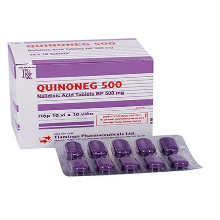 Quinoneg (Nalidixic Acid) 500mg Flamingo (H/100v)