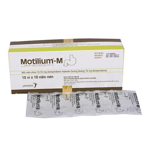 Motilium M (Domperidon) 10mg Janssen (H/100v)