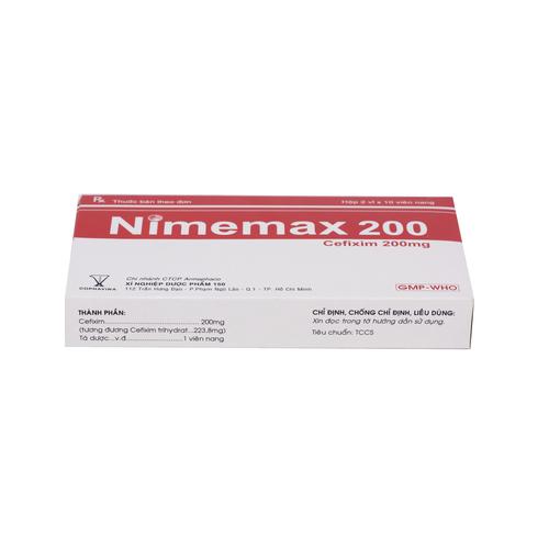 Nimemax 200 (Cefixim) Armephaco (H/20v)