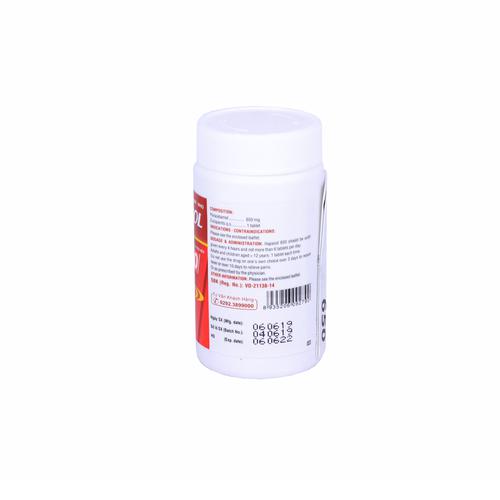 Hapacol (Paracetamol) 650mg DHG Pharma (C/100v)