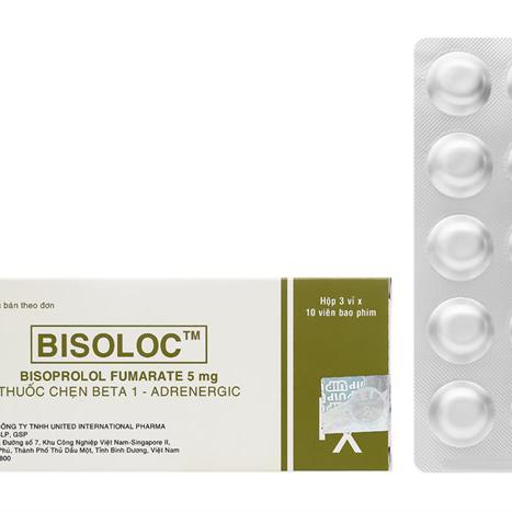 Bisoloc 5mg (Bisoprolol) United (H/30v)