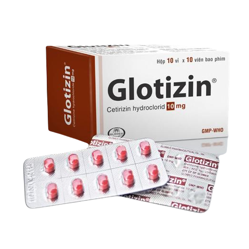 Glotizin (Cetirizin) 10mg Glomed (H/100v)