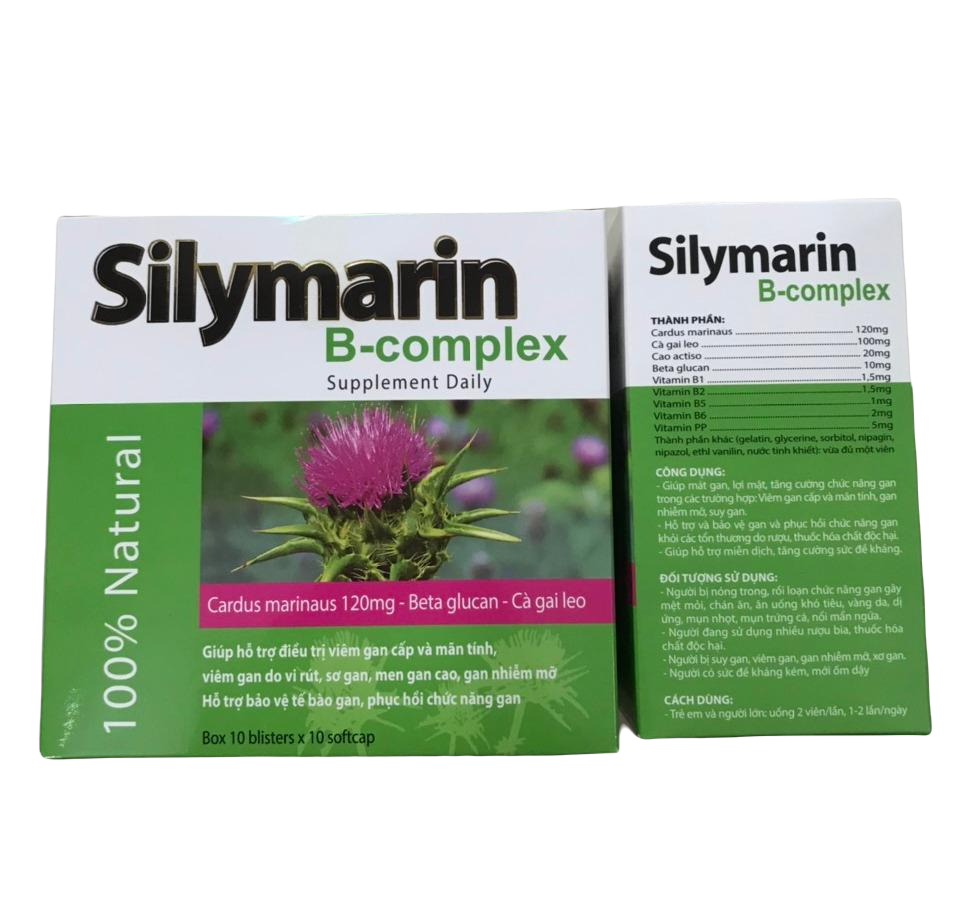 Silymarin B-Complex USA (H/100v)