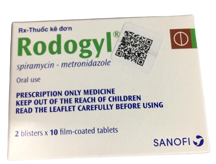 Rodogyl (Spiramycin, Metronidazole) Sanofi (H/20v)