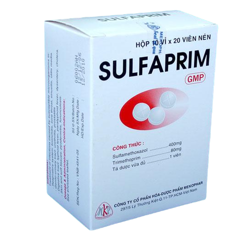 Sulfaprim (Sulfamethoxazol, Trimethoprim) Mekophar (H/200v)
