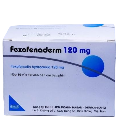 Fexofenaderm 120 (Fexofenadine) Hasan (H/100v)